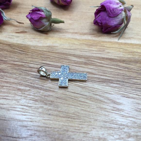 10kt gold cross (new) - Picture 8 of 8